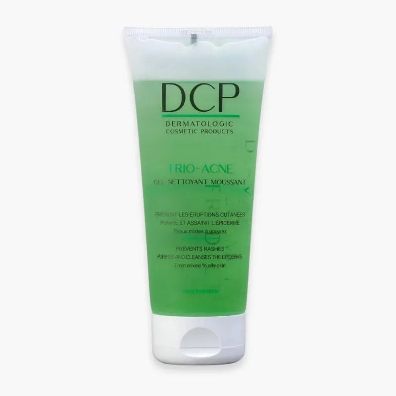 DCP TRIO ACNE GEL NETTOYANT MOUSSANT PEAUX MIXTES A GRASSES 200ML