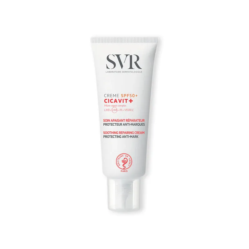 SVR CICAVIT+ CREME SPF50+ SOIN APAISANT REPARATEUR PROTECTEUR EN ANTI-MARQUES 40ML