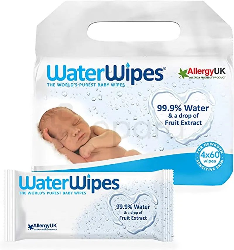 WATERWIPES LINGETTES BEBE B240