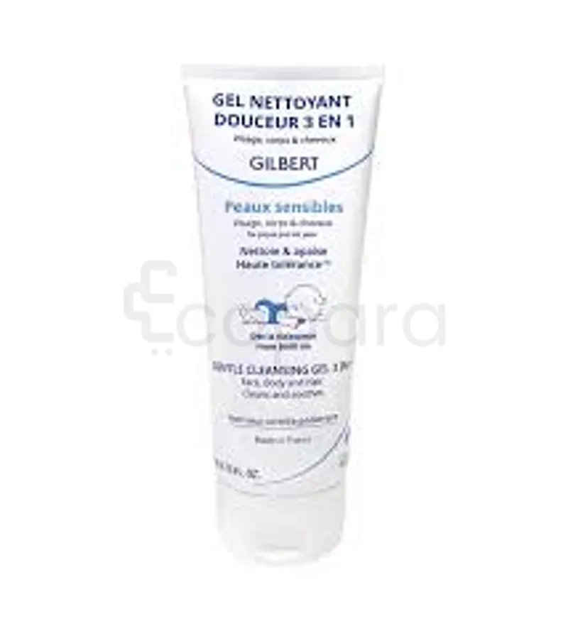 GILBERT GEL NETTOYANT DOUCEUR 3EN1 VISAGE CORPS ET CHEVEUX DES LA NAISSANCE 200ML