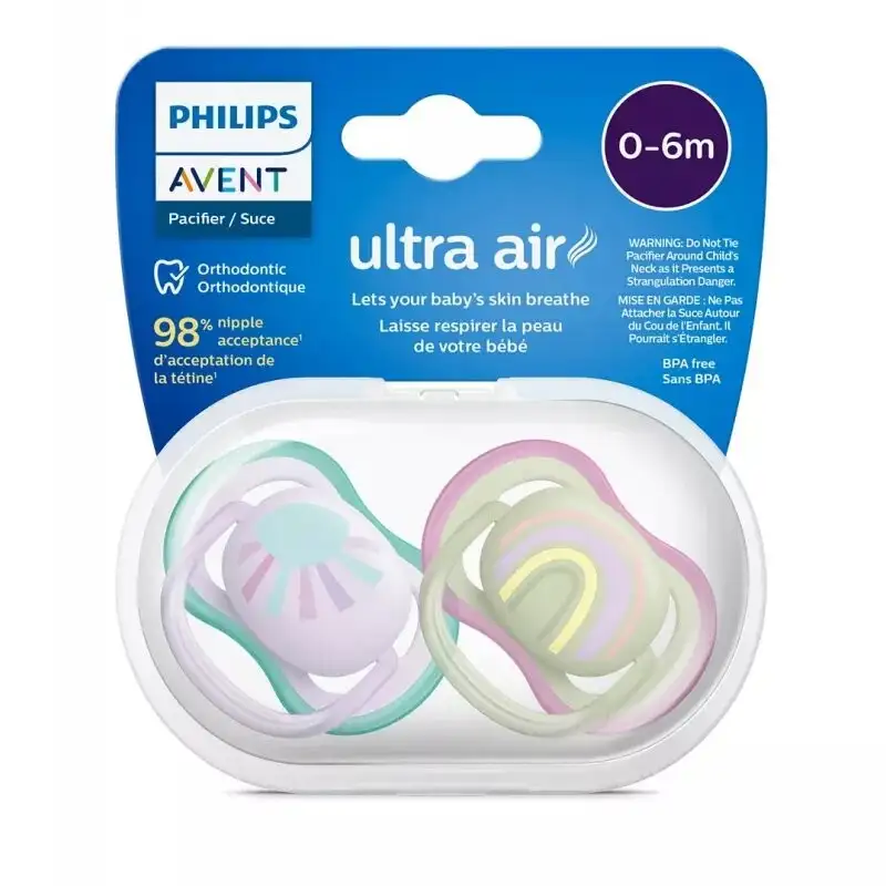 AVENT SUCETTE ULTRA AIR 0-6MOIS REF SCF085/59