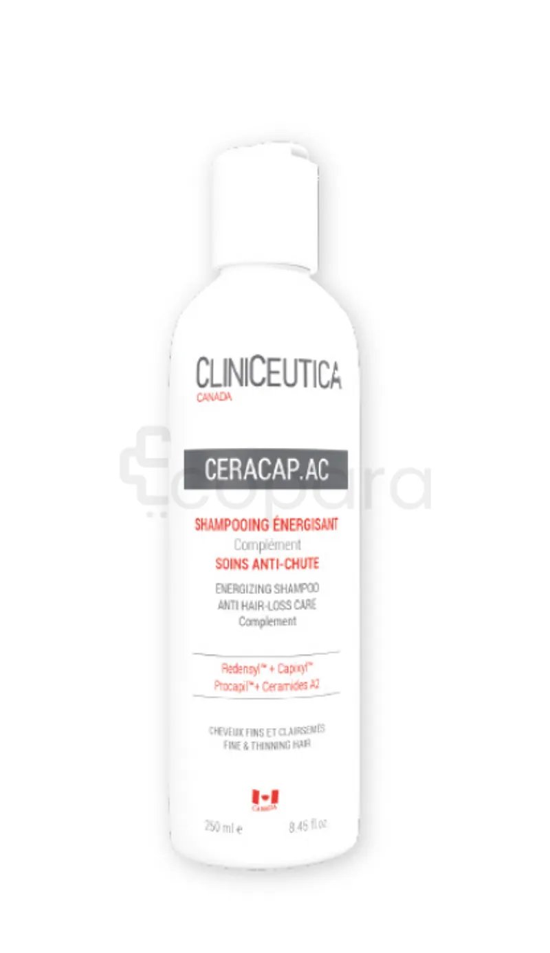 CLINICEUTICA CERACAP.AC SHAMPOOING ENERGISANT SOIN ANTI-CHUTE 250ML