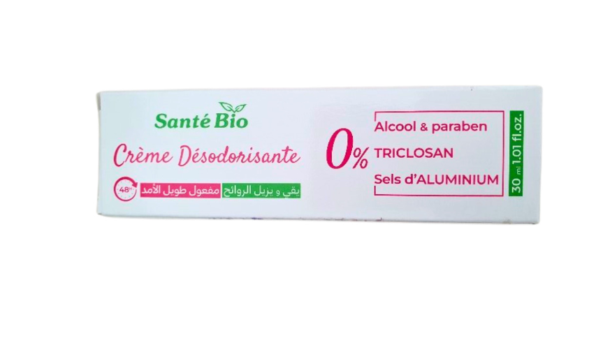 SANTE BIO CREME DESODORISANTE 30ML