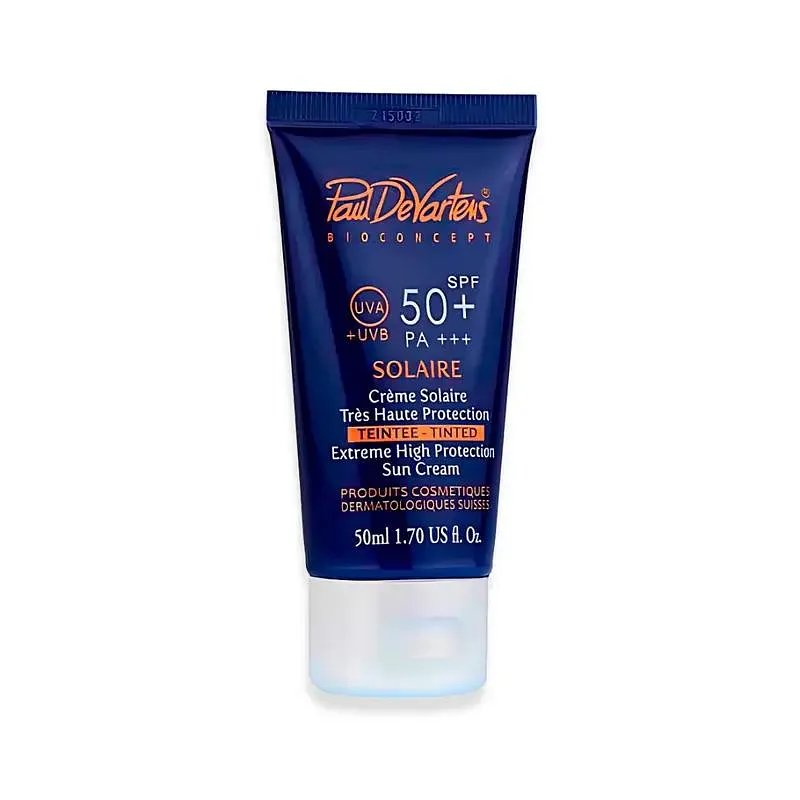 PAUL DE VARTENS CREME SOLAIRE TRES HAUTE PROTECTION TEINTEE SPF50+ 50ML