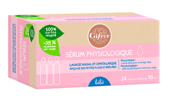 GIFRER SERUM PHYSIOLOGIQUE 5ML B24