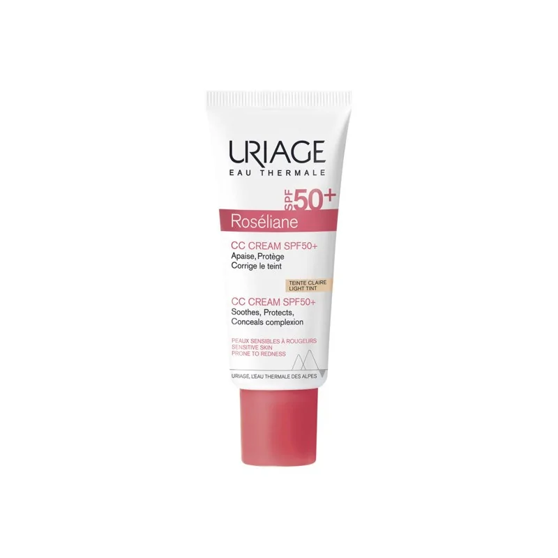 URIAGE ROSELIANE CC CREME TEINTE CLAIRE SPF50+ 40ML