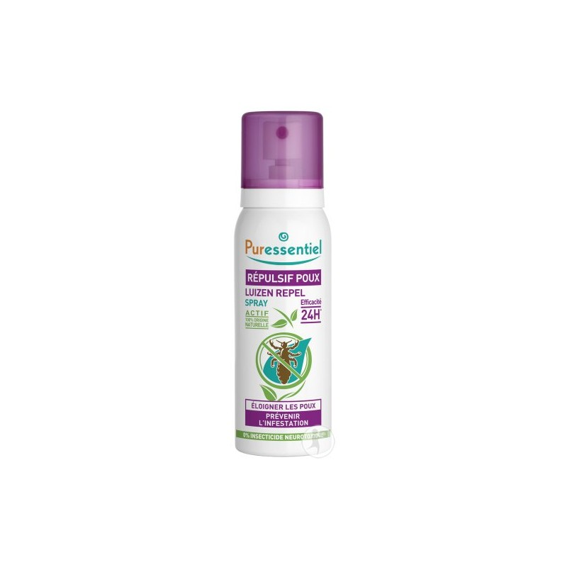 PURESSENTIEL REPULSIF POUX SPRAY 75ML