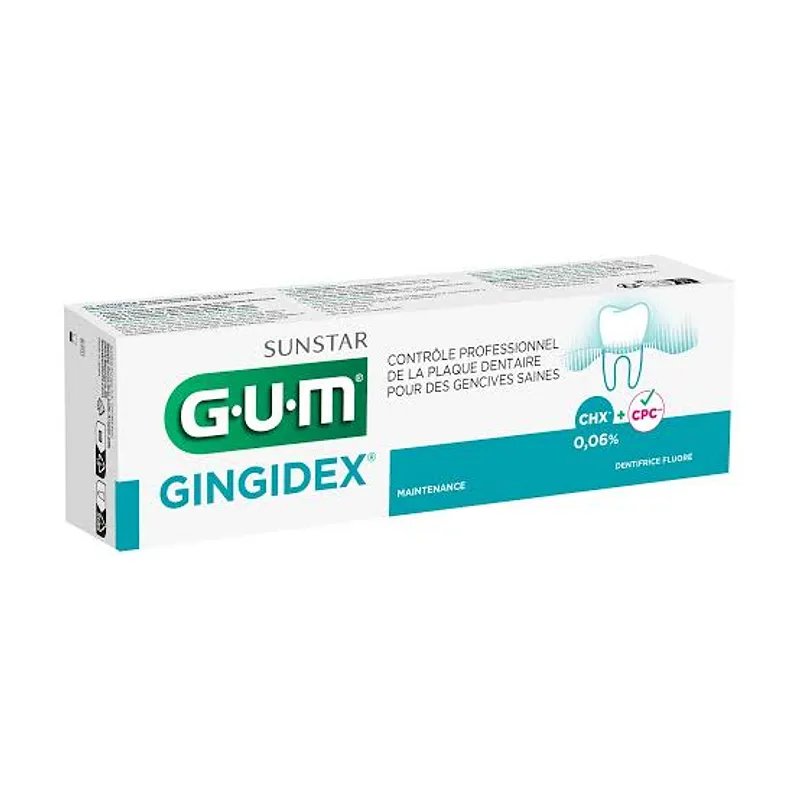 GUM DENTIFRICE GINGIDEX PREVENTION QUOTIDIENNE 75ML REF 1755