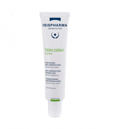 ISISPHARMA TEEN DERM ALPHA PURE SOIN INTENSE ANTI-IMPERFECTIONS 30ML REF COIVISI052