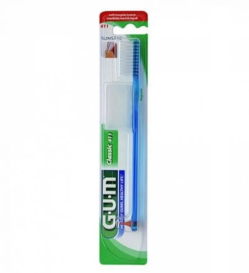 GUM BROSSE A DENTS CLASSIQUE SOUPLE REF 411