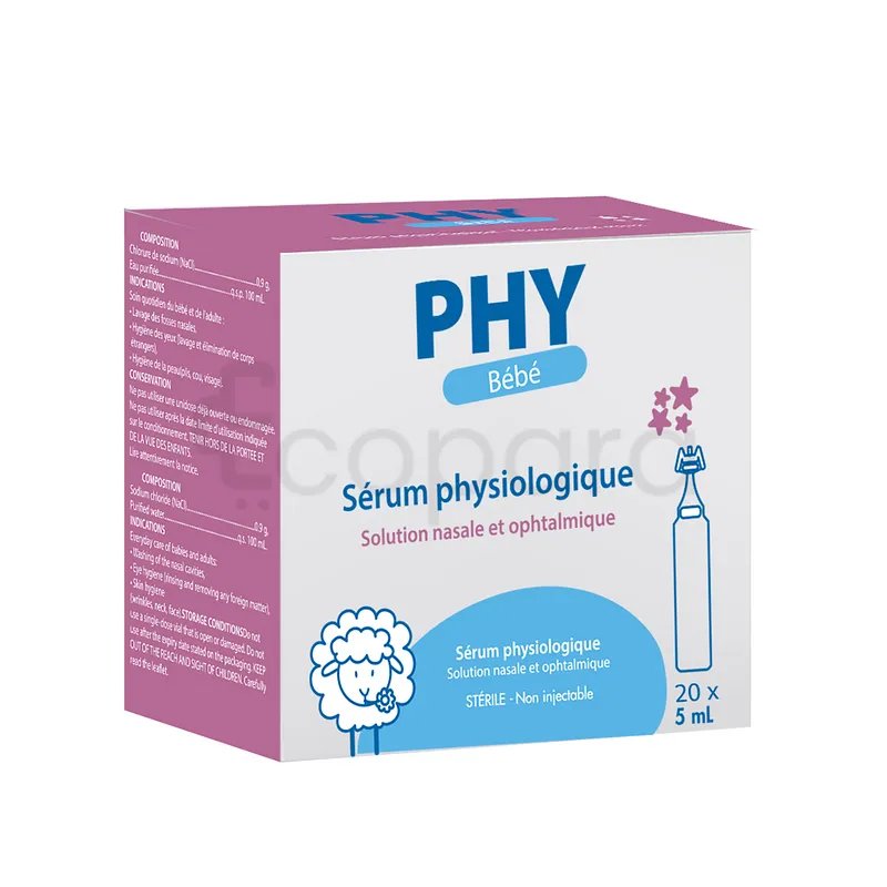 GILBERT PHY SERUM PHYSIOLOGIQUE 5ML B20