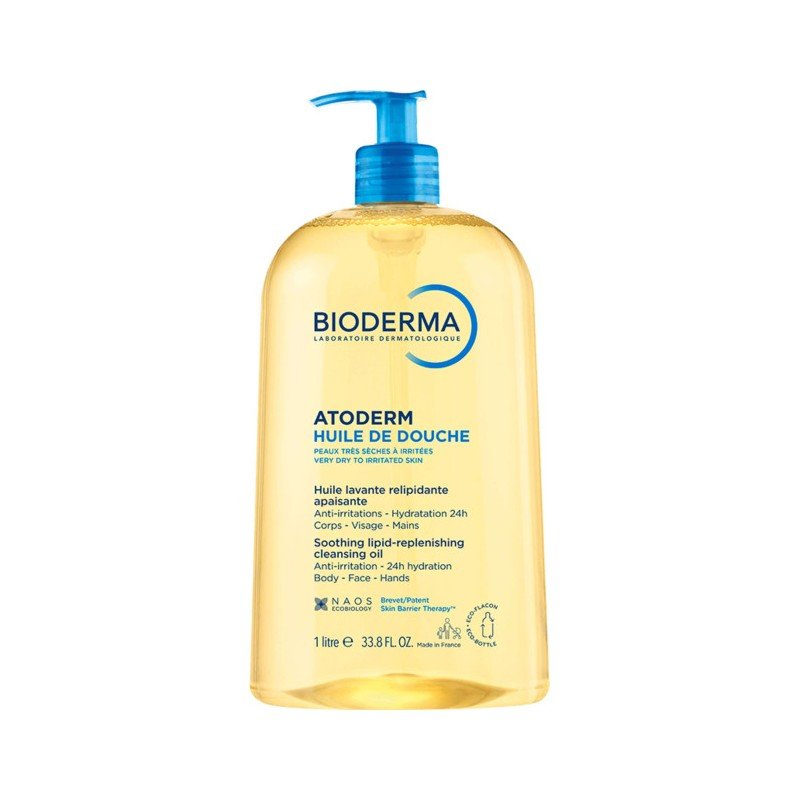 BIODERMA ATODERM HUILE DE DOUCHE 24H 1L