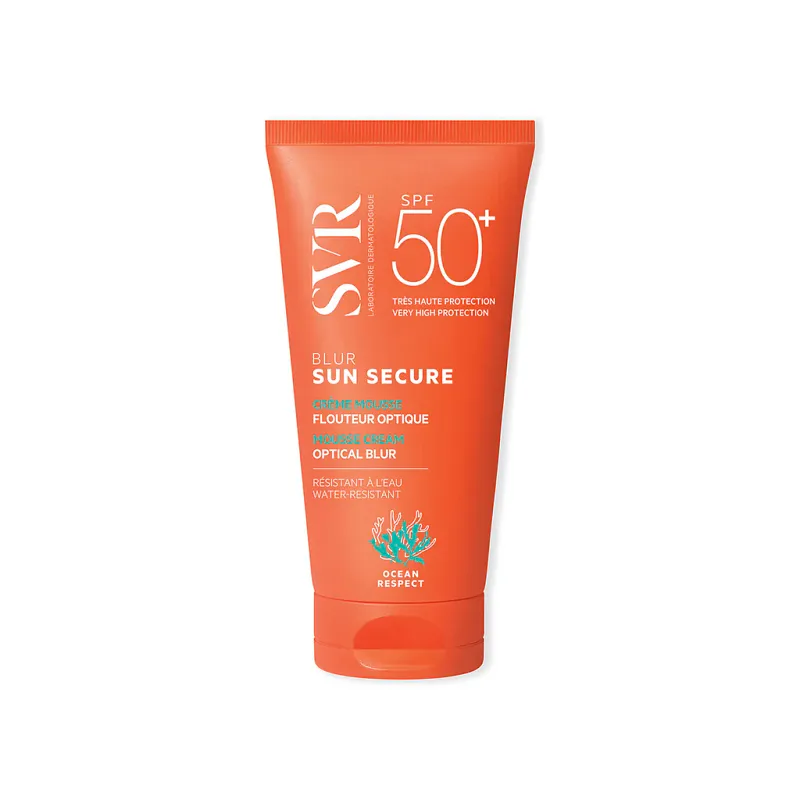 SVR SUN SECURE BLUR CREME MOUSSE FLOUTEUR OPTIQUE INVISIBLE SPF50 50ML