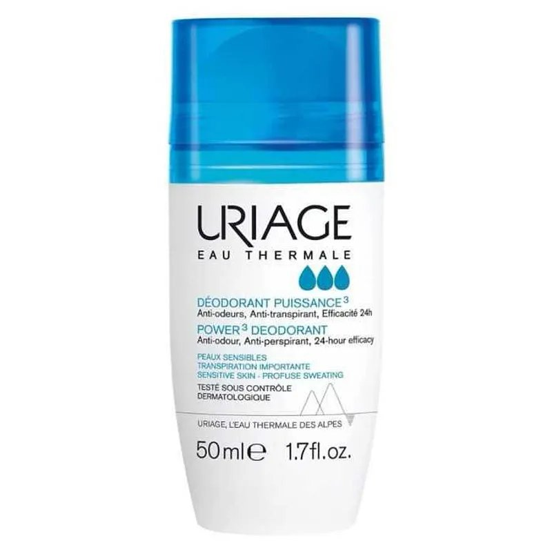 URIAGE DEODORANT PUISSANCE 3 ROLL-ON 50ML