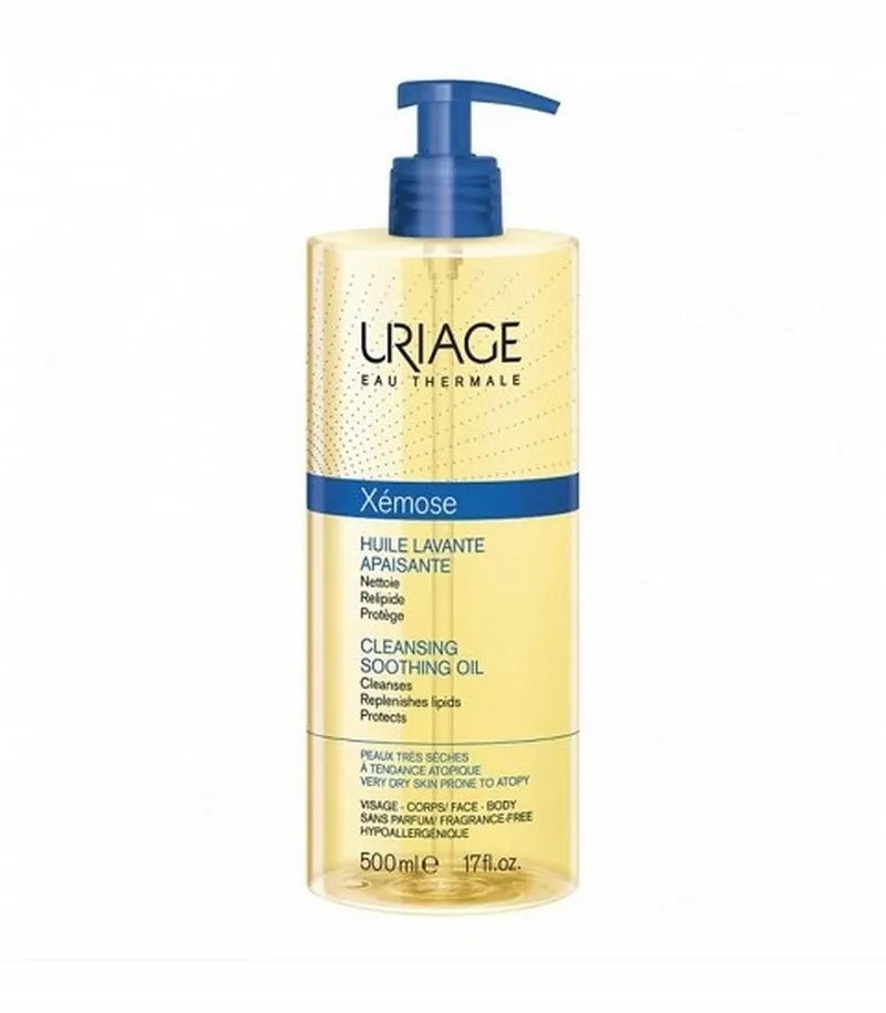 URIAGE XEMOSE HUILE LAVANTE APAISANTE 500ML