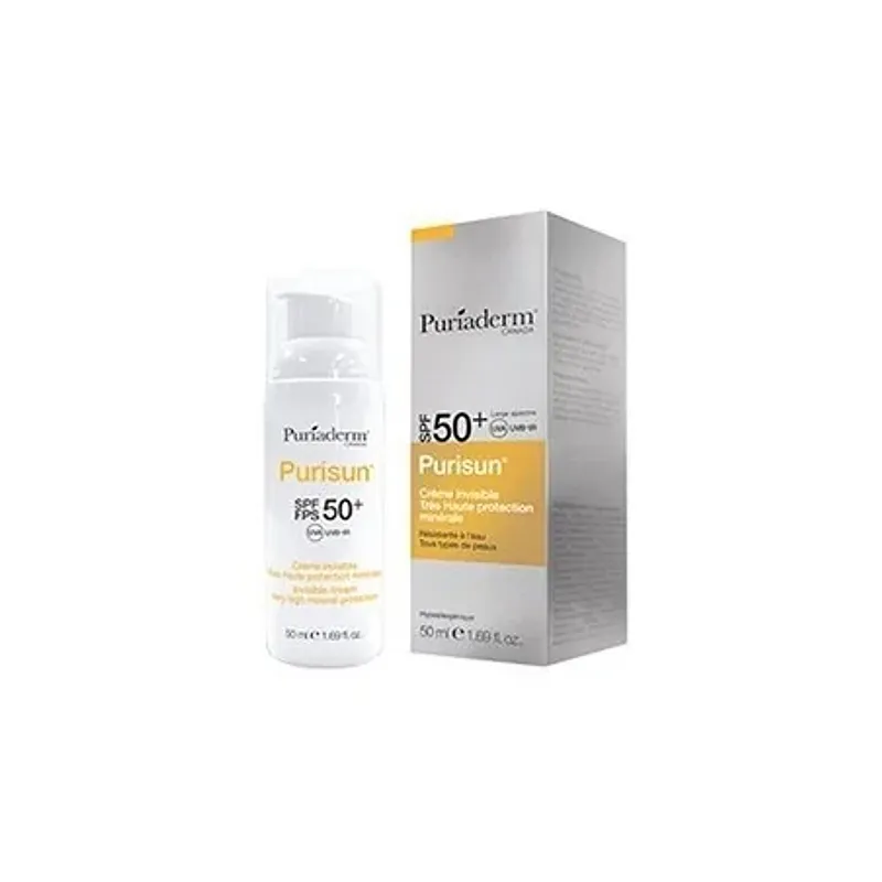 PURIADERM PURISUN ECRAN INVISIBLE SPF50+ 50ML