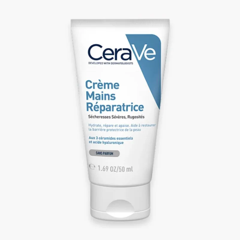 CERAVE CREME MAINS REPARATRICE MAINS SECHES ET ABIMES 50ML