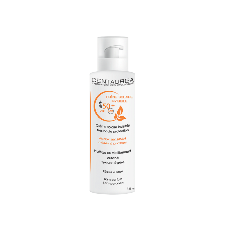 CENTAUREA CREME SOLAIRE INVISIBLE 125ML
