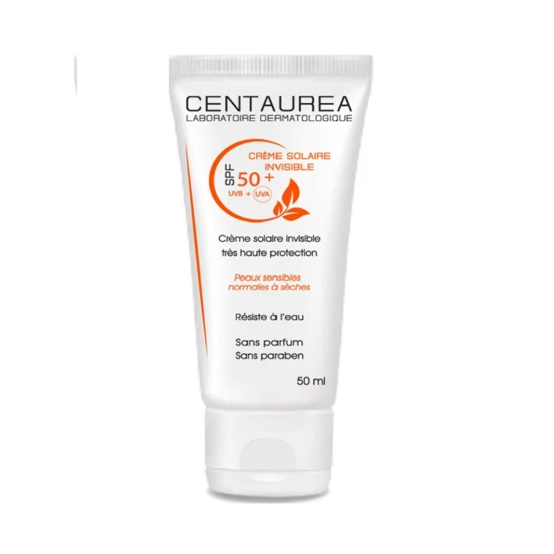 CENTAUREA CREME SOLAIRE INVISIBLE SPF50+ 50ML