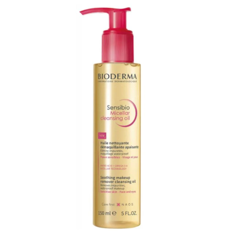 BIODERMA SENSIBIO HUILE NETTOYANTE DEMAQUILLANTE APAISANTE 150ML