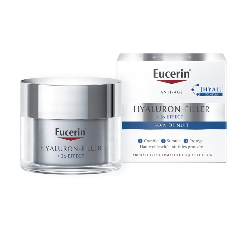 EUCERIN ANTI-AGE HYALURON FILLER +3*EFFECT SOIN DE NUIT 50ML