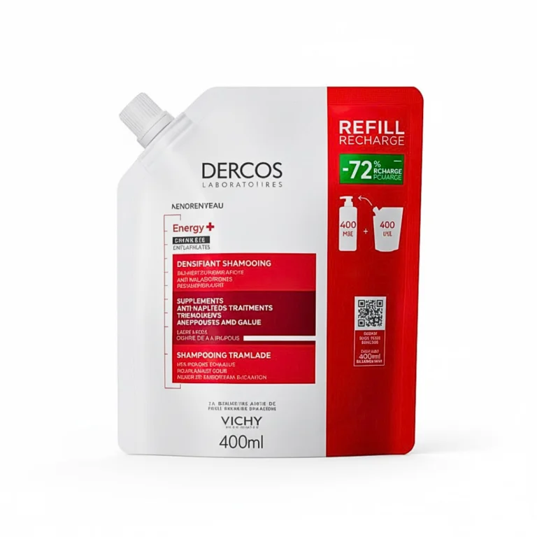 VICHY DERCOS ENERGY+ REFILL RECHARGE SHAMPOOING STIMULANT COMPLEMENT TRAITEMENT ANTI-CHUTE 400ML