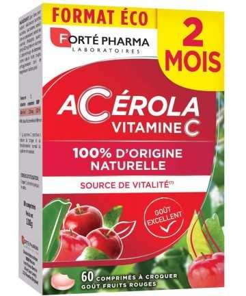 FORTE PHARMA ACEROLA VITAMIN C B36 COMPRIMES A CROQUER