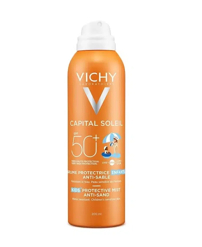 VICHY IDEAL SOLEIL SPF50+ BRUME ANTI-SABLE ENFANTS PEAU SENSIBLE 200ML