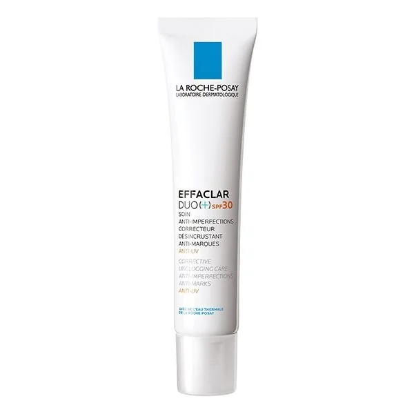 LA ROCHE POSAY EFFACLAR DUO+ SOIN ANTI-IMPERFECTIONS SPF30 PEAU GRASSE ACNÉIQUE 40ML