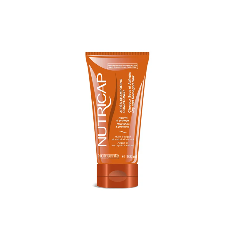 NUTRISANTE NUTRICAP APRES SHAMPOOING SANS SULFATE CHEVEUX SECS ET ABIMES 100ML