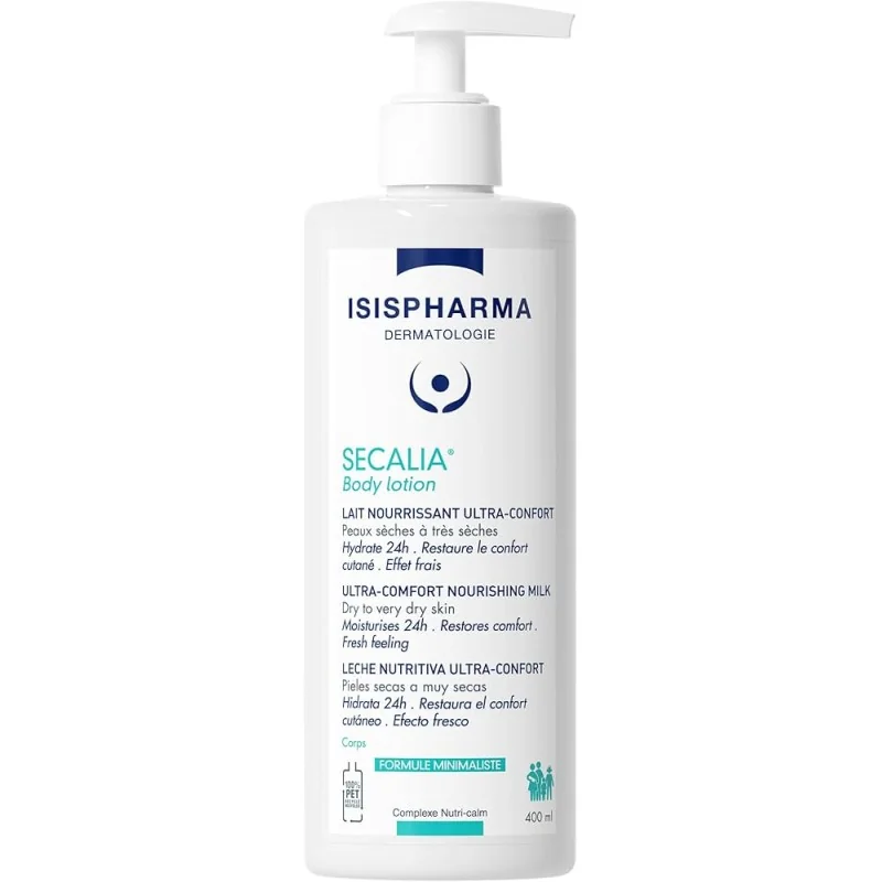 ISISPHARMA SECALIA BODY LOTION LAIT NOURISSANT ULTRA-CONFORT 400ML